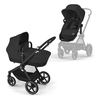 Cybex EOS Lux BLK 2 in 1 Stroller Moon Black 522003825