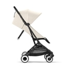 Cybex Orfeo Baby Stroller up to 22kg BLK Canvas White 524000355