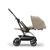 Cybex Eezy S Twist +2 – Καρότσι 360° για Νεογέννητο έως 22kg Almond Beige 524000127