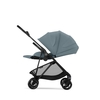 Cybex Melio Carbon Βρεφικό Καρότσι 6.1 kg Stormy Blue 525000019