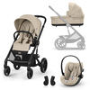 Cybex Balios S Lux 4 in 1 BLK One Box Πολυκαρότσι Almond Beige 524002549