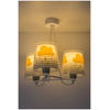 Dalber Ceiling Light For Kids Room Cloud Grey 81197E