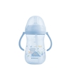 Kikka Boo Κύπελλο PP με καλαμάκι σιλικόνης 300ml Dino World Blue 31302030078