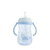 Kikka Boo Κύπελλο PP με καλαμάκι σιλικόνης 300ml Dino World Blue 31302030078