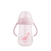 Kikka Boo Κύπελλο PP με καλαμάκι σιλικόνης 300ml Dino World Pink 31302030076