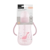 Kikka Boo Κύπελλο PP με καλαμάκι σιλικόνης 300ml Dino World Pink 31302030076