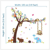 ElecMotive Removable Wall Stickers For Kids Room Elephant X0014JCK1B