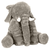 LARGE Sweet Dreams Elephant Plush Toy 55cm - Grey