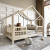 Luletto Alto Duo Montessori Children's Bed