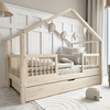 Luletto Alto Duo Children's Bed Housebed with drawer