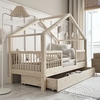 Luletto Alto Duo Children's Bed Housebed with drawer