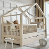 Luletto Housebed Alto Plus Παιδικό Κρεβάτι Montessori με συρτάρι ύπνου