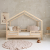 Luletto HOUSEBED FELLO DUO – Παιδικό Κρεβάτι Σπιτάκι με Κεντρική Είσοδο