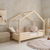 Luletto HOUSEBED FELLO DUO – Παιδικό Κρεβάτι Σπιτάκι με Κεντρική Είσοδο