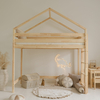 Luletto Housebed Loft – House-Shaped Scandinavian Loft Bunk Bed