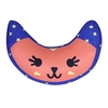 Seat belt pad, car sleeping pillow Blue Cat