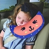 Seat belt pad, car sleeping pillow Blue Cat