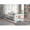 Toddler Children Kids Bed Including Mattress + Drawer 160x80 - Capybara Family