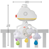 Fisher Price Calming Clouds Mobile and Music Box with Sound Sensor GRP99