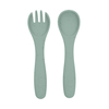 Kikka Boo Feeding set 5 pcs Platinum Silicone Sage 31302050001