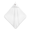 Sensillo Hooded Bath Towel 100x100 cm White Wolf 41652