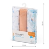 BabyOno 348/09 MUSLIN NAPPIES ORANGE 3 PCS 70x70cm