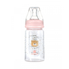 Kikka Boo Glass feeding bottle 120ml Savanna Pink (31302020115)