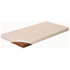 Oliver Wooden Crib Baby Bed 3 Levels 120x60 cm White 5203400000013