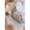 Jukki Baby Φωλιά XXL Για Βρέφη 65x120 Cloudy Bears & Γκρι βελούδο