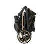Kunert IVENTO 3 in 1 Complete Travel System Color GOLD Frame IVE-02 Black Elegance