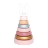 Jabadabado: Wooden Pyramid with Colored Rings Bunny JB-W7215
