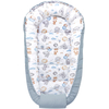 Jukki Baby Nest Cocoon 100x55 Double Sided Set of 5 Balloon Friends & Denim Minky