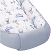 Jukki Baby Nest XXL For Babies 65x120 Set 5 pcs Balloon Travel Blue