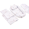 Jukki Baby Nest XXL For Babies 65x120 Set 5 pcs Candy Circus