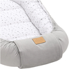 Jukki Baby Nest Cocoon 100x55 Double Sided Set of 5 Twinkle Stars & Grey Velvet