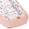 Jukki Baby Nest Cocoon Φωλιά Για Βρέφη 100x55 Διπλής Όψης Σετ 5 τχμ Magnolia Bloom Velvet