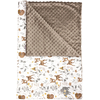 Jukki Baby Nest XXL For Babies 65x120 Set 5 pcs Magical Woodland & Mocha Minky