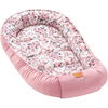 Jukki Baby Nest XXL For Babies 65x120 Set 5 pcs Roses & Smokey pink Soft Velvet