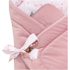 Jukki Baby Cotton Hug Blanket 80 x 80 cm Little Fairy & Smokey Pink Soft Velvet