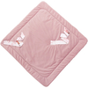 Jukki Baby Cotton Hug Blanket 80 x 80 cm Little Fairy & Smokey Pink Soft Velvet