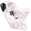JUKKI Car Seat Blanket with Hood Balloon Candy Circus