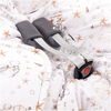 JUKKI Car Seat Blanket with Hood Balloon Candy Circus