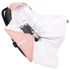JUKKI Car Seat Blanket with Hood Pastel Pink