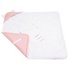 JUKKI Car Seat Blanket with Hood Pastel Pink
