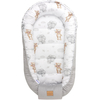 Jukki Baby Nest Cocoon 100x55 Cloudy Bears & Grey Velvet