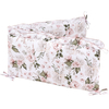 JUKKI Cot Bumper 180 x 30 cm for Bed 120 x 60 cm Secret Garden