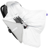 JUKKI Car Seat Blanket with Hood Pastel Grey 5904506805136