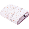 JUKKI Soft Baby Blanket 100x140cm Candy Circus & Heather soft velvet