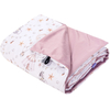 JUKKI Soft Baby Blanket 100x140cm Candy Circus & Heather soft velvet