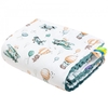 JUKKI Soft Baby Blanket 100 x 140 cm - Balloon travel